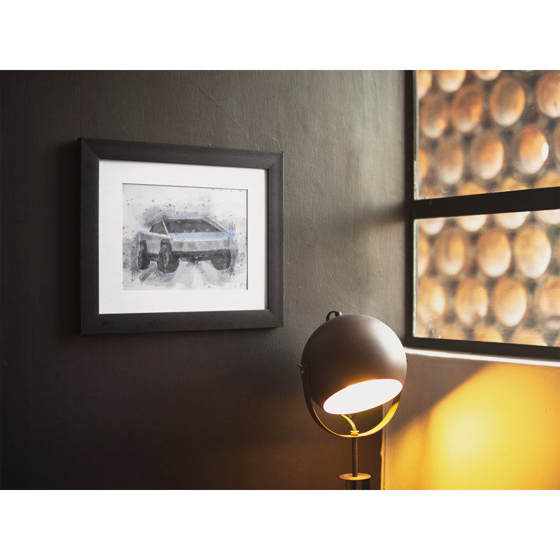 Futureistic Truck - Single Picture Frame Print