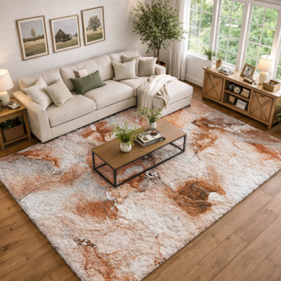 Tapis de qualité supérieure lavable à la machine à poils longs ADS526
