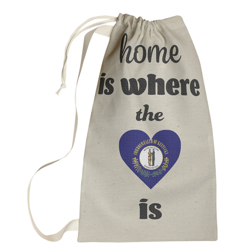 Sac à lessive Heart, Petit (H 64 po x l 20 po x 1,5 po), Kentucky