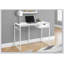 Bureau d'ordinateur moderne et compact avec tiroir de rangement, idéal pour le bureau à domicile et les petits espaces