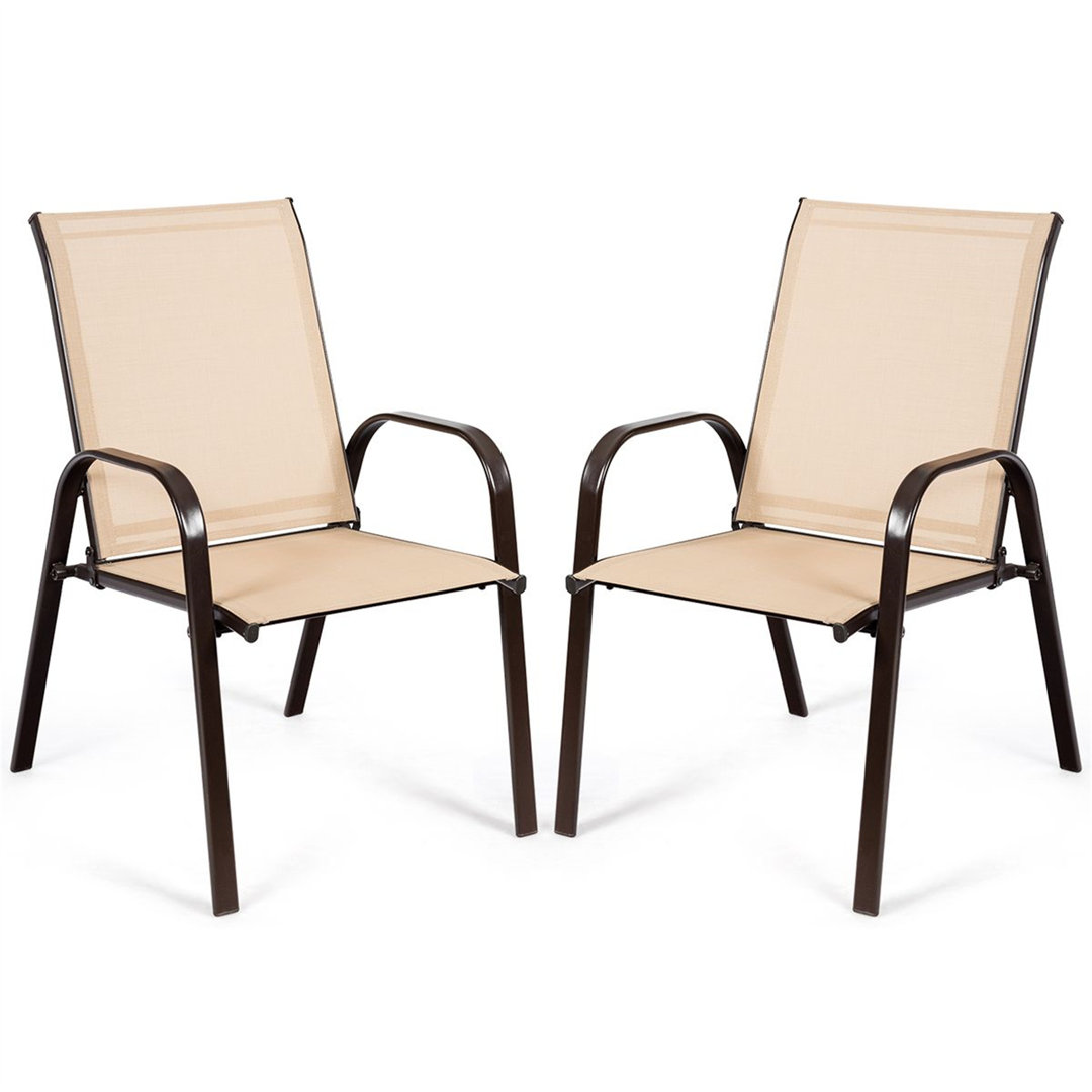 2 Piece Patio Outdoor Camping Chairs Set