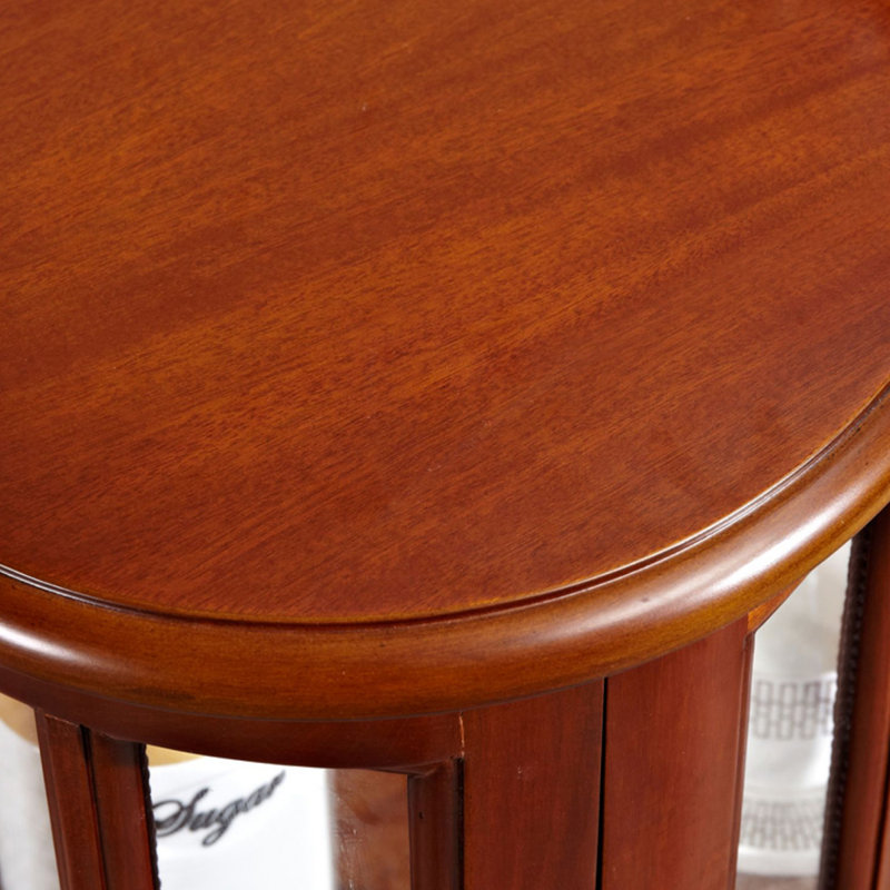 Walnut Solid Wood Free form Console Table