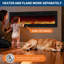 Hobbylane 195.8 cm W Fireplace