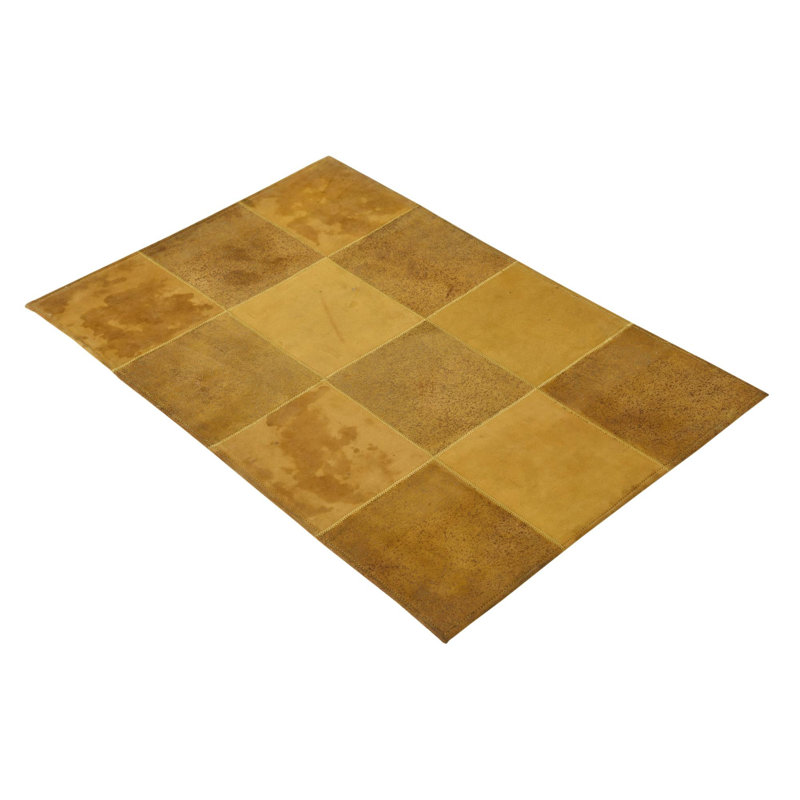 Tapis jaune Nivens