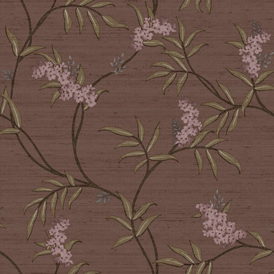 Italian Silks and Damasks 10.05m x 53cm Textured Satin Wallpaper Roll