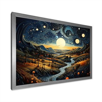 " Countryside Starry Countryside Night II "