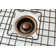 SinkSense Antique Copper 3.5" Disposal Flange Drain with Stopper