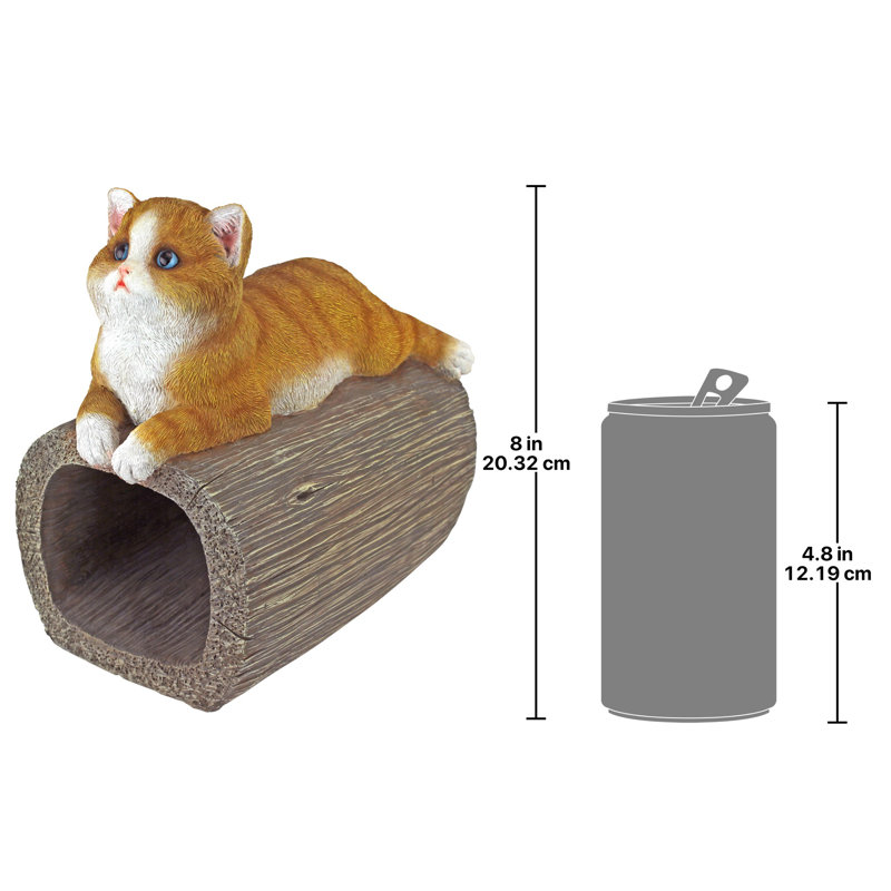 Statue de gouttière pour chat