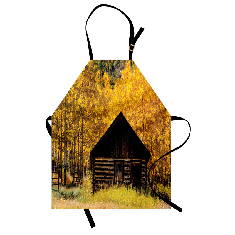 No Pattern Bib Apron