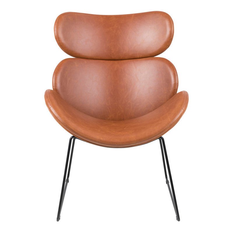 Amatullah Faux Leather Accent Chair