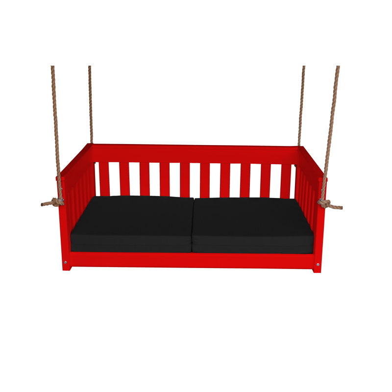 Balancelle Mission, Noir, Rouge vif