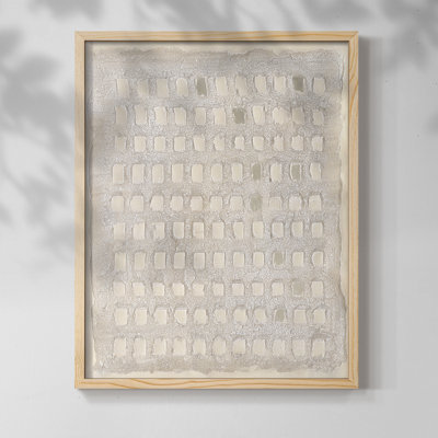 Impression encadrée Pearl Punch Card II - bois massif