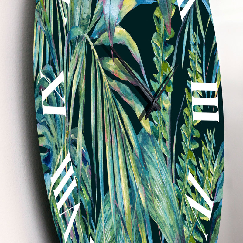 Horloge murale Tropical, Moyen