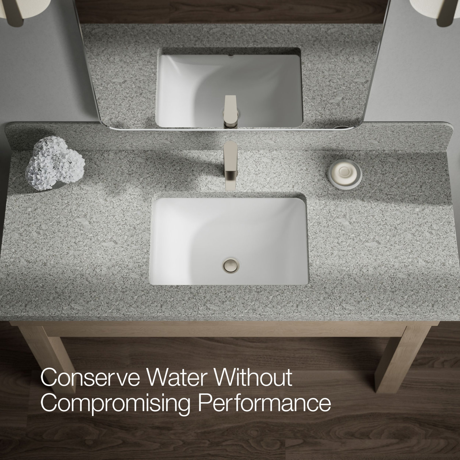 Hint Single-Handle Faucet with Pop-Up Drain, Vibrant Brushed Nickel