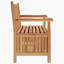 Solid Wood Outdoor Bench