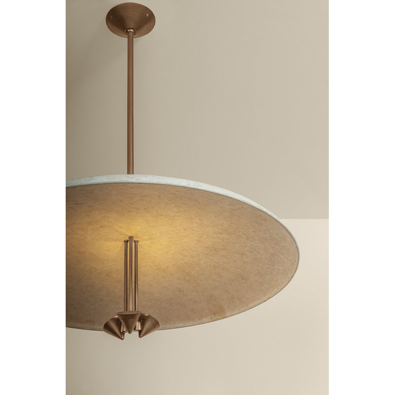 Garth Pendant, 60.25" H x 30" W x 30" D