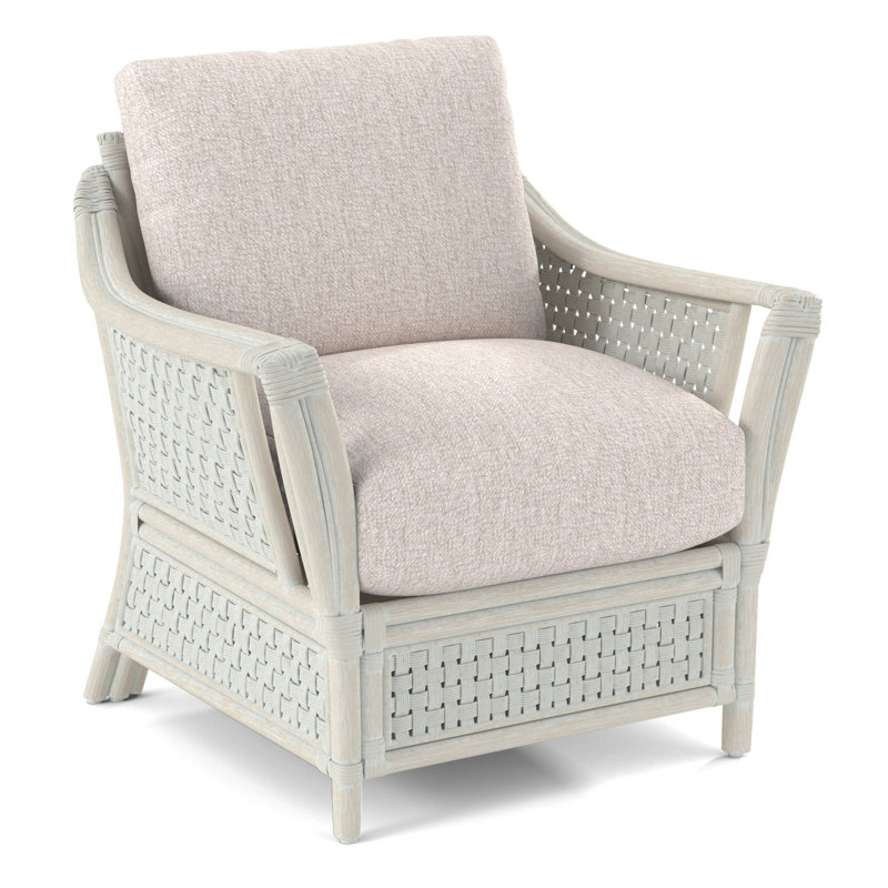 Boca Armchair, Snow Crypton Performance; 0884-91, Pumice