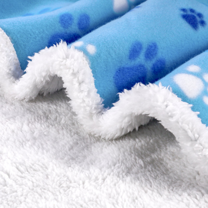 Couverture luxueuse en coton, 57 po x 50 po