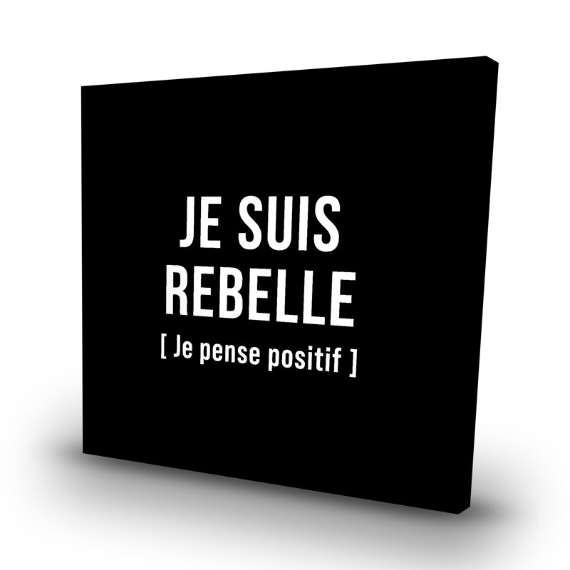 I'm rebellious - 32"x32" art on canvas