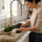 Karran Quartz 34'' X 21-1/4'' Single Bowl Farmhouse/Apron Front Kitchen Sink Kit-49947624