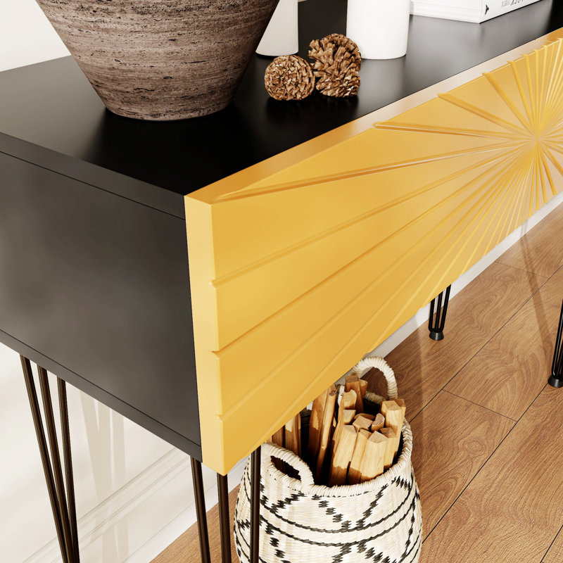Console avec 2 tiroirs pour le vestibule