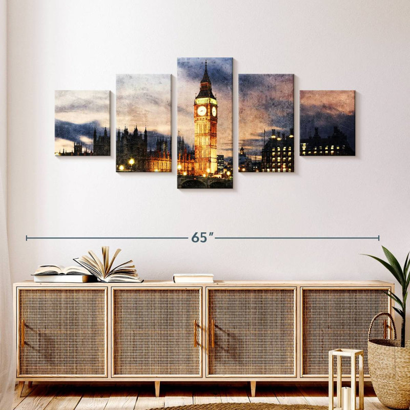 Lumières Westminster, H 24 po x l 55 po