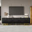 Luxury Tv Stand - 160Cm Media Unit With Soft-Close Doors & Adjustable Feet-716282377