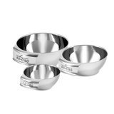 All-Clad Stainless Steel Mini Measuring Bowl Set, 3 Piece