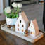 Lanternes de bougie 8,75 "H Town House-1634071256