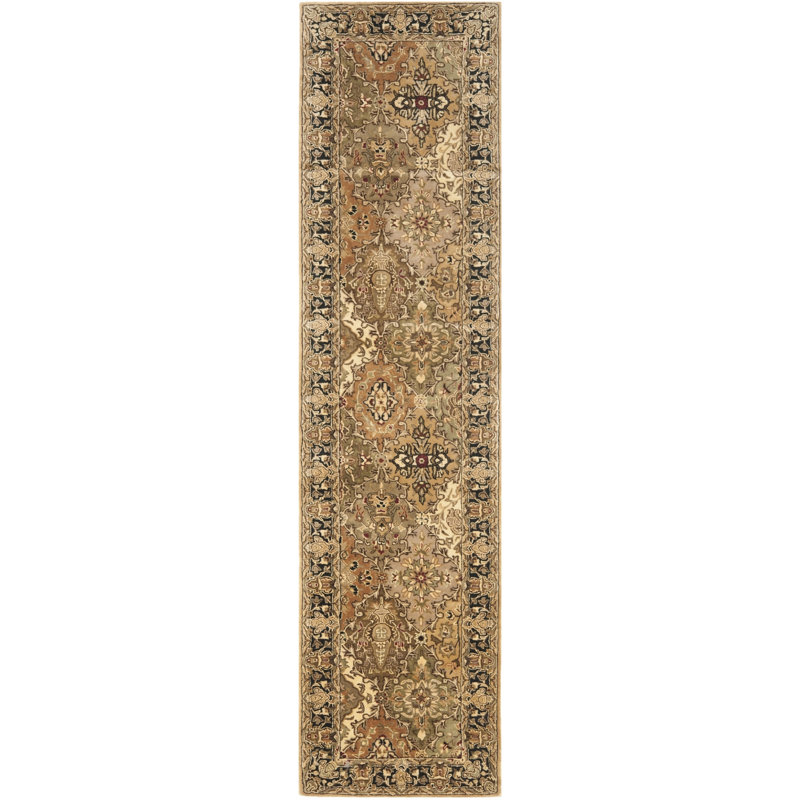 Evie New Zealand Wool Abstract Rug, Runner 2'6" x 8'