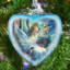 Holiday 5.5'' Handmade Glass Animals Holiday Shaped Ornament