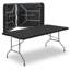 94.5" Plastic Rectangular Portable Banquet Table-89255269