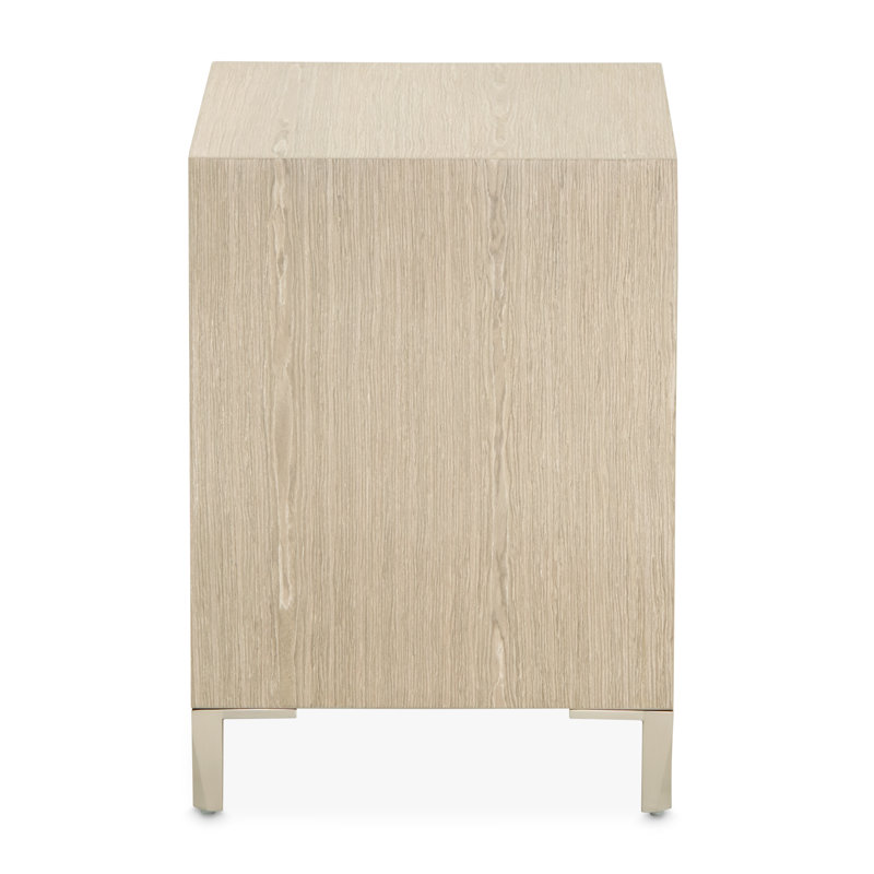 Lotus Bay Nightstand, Small - Sand