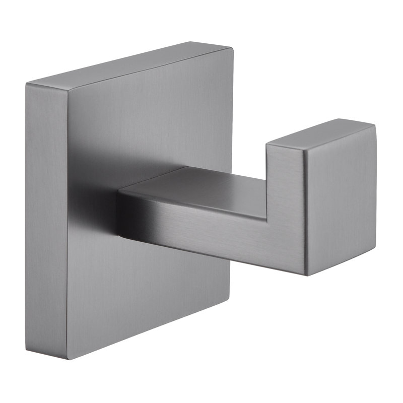 Stainless Steel Bathroom Wall Mounted Robe Hook, Gunmetal Gray