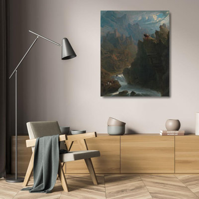 "The Bard" by  John Martin - Gallery Wrap Canvas Wall Art