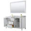 Ensemble de meuble-lavabo double 60 "avec miroir Daria-97959595-97959597-97959601