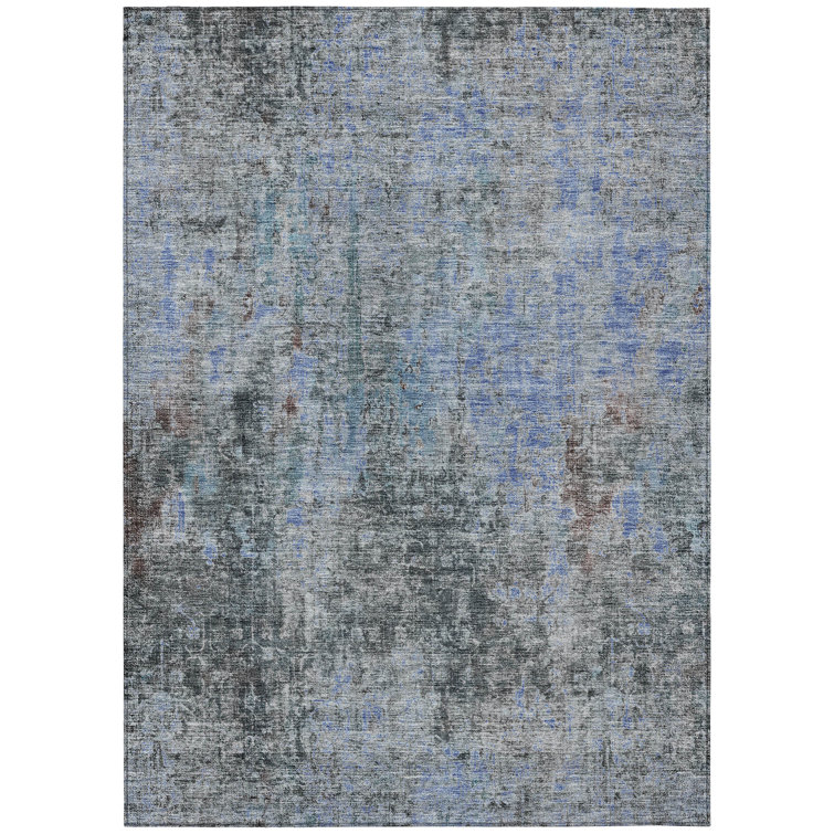 Fargo Washable Abstract Indoor / Outdoor Rug