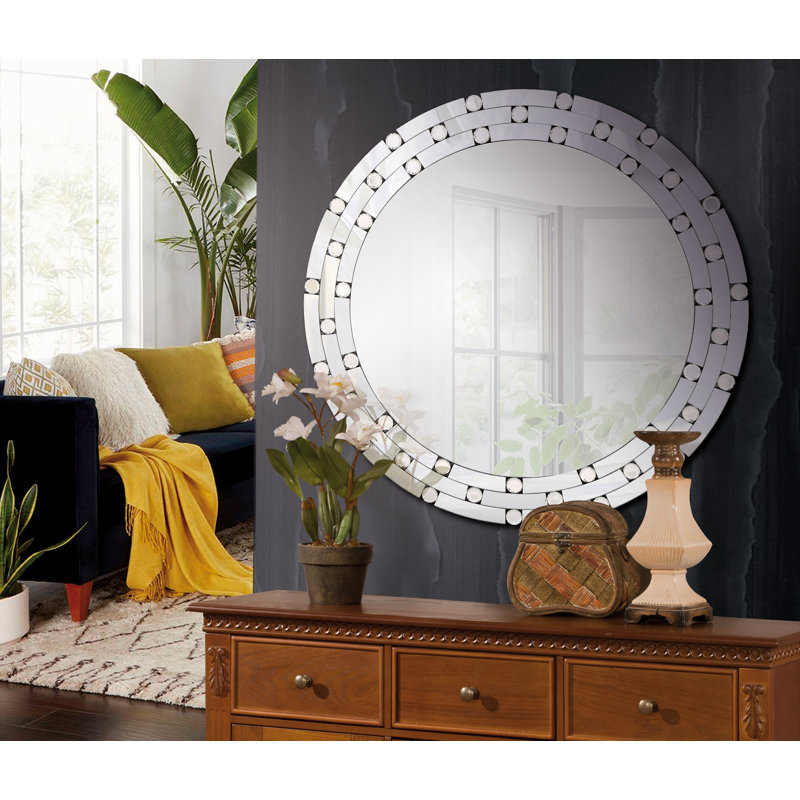 Conrad Glass Flat Wall Mirror