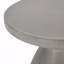 Table d'appoint d'extérieur en béton léger