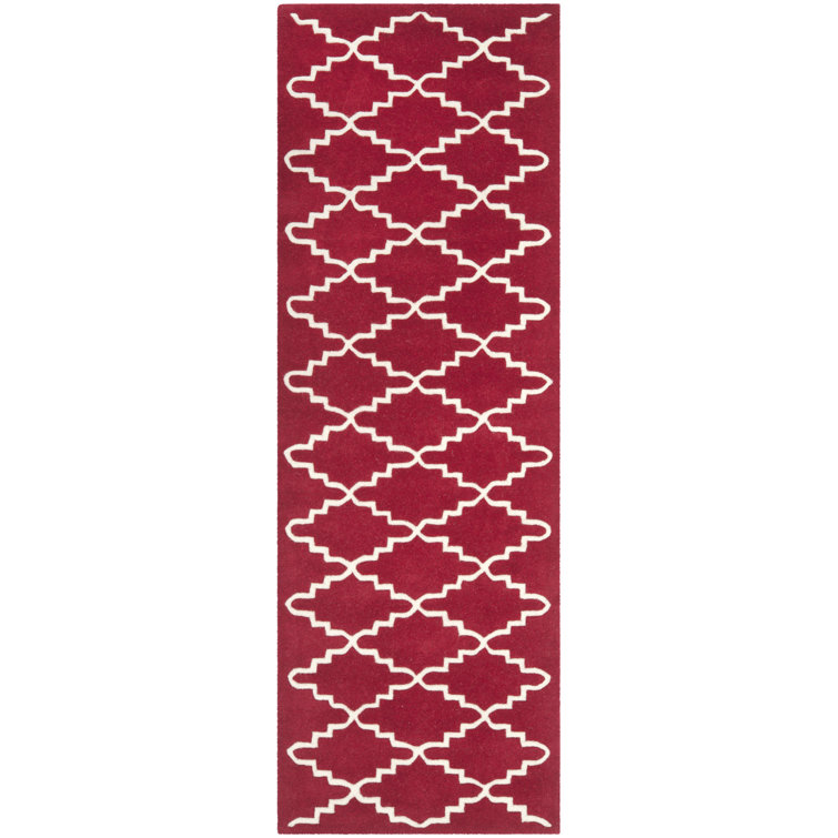 Bickham Geometric Wool Hand Woven Area Rug