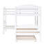 Lit simple en L avec lit gigogne-588040471