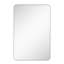 Miroir de salle de bain mural Aevar avec cadre en aluminium et verre trempé-649877881-649877875