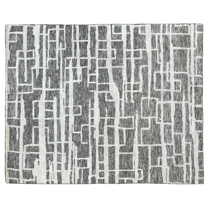 Aldridge Abstract Area Rug, Rectangle 6' x 9'
