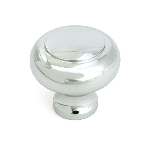 Regency Cabinet Knob, 1.57" Knob Diameter, Polished Chrome