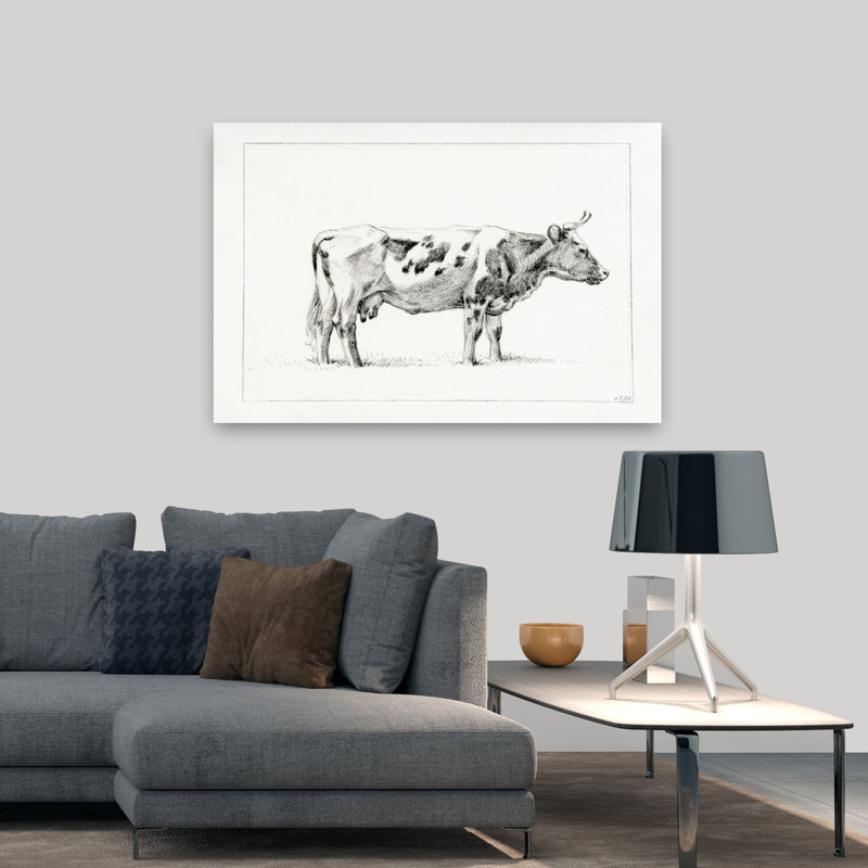 Vache debout, H 48 po x l 32 po