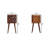 Aramanta 12.2'' W Solid Wood Nightstand