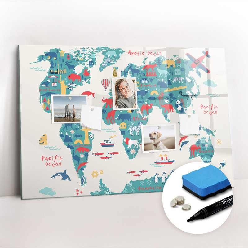 Magnetic Glass Dry Erase Board