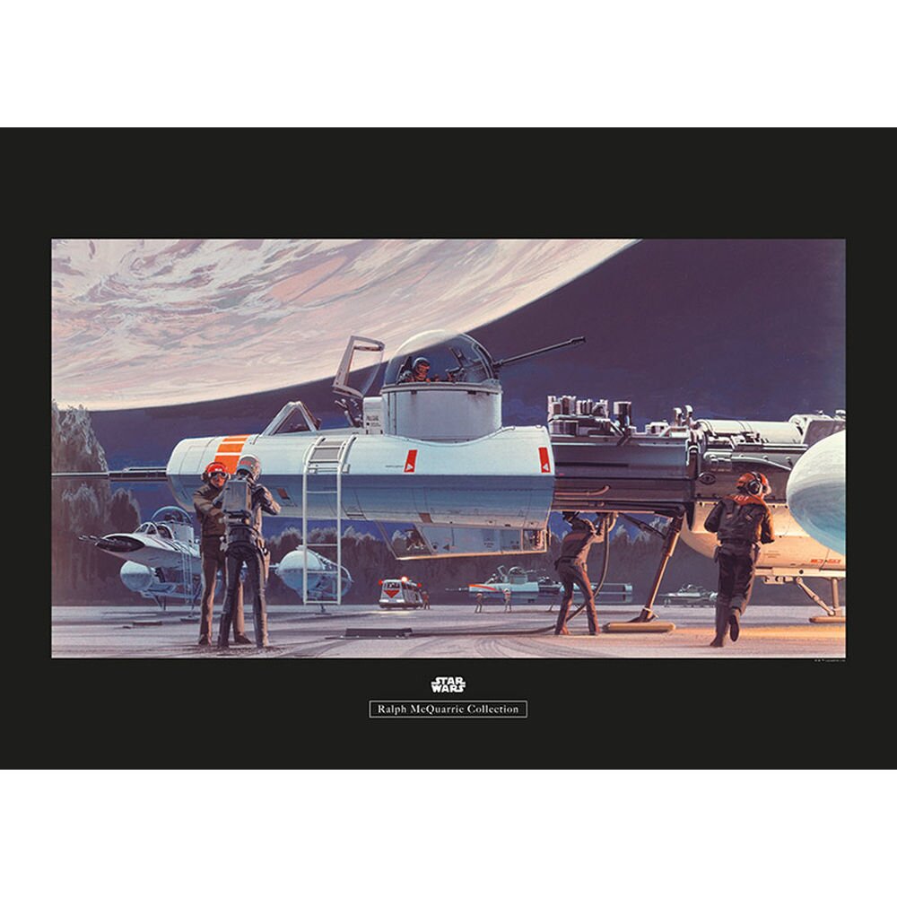 Poster Star Wars Rmq Yavin Hangar