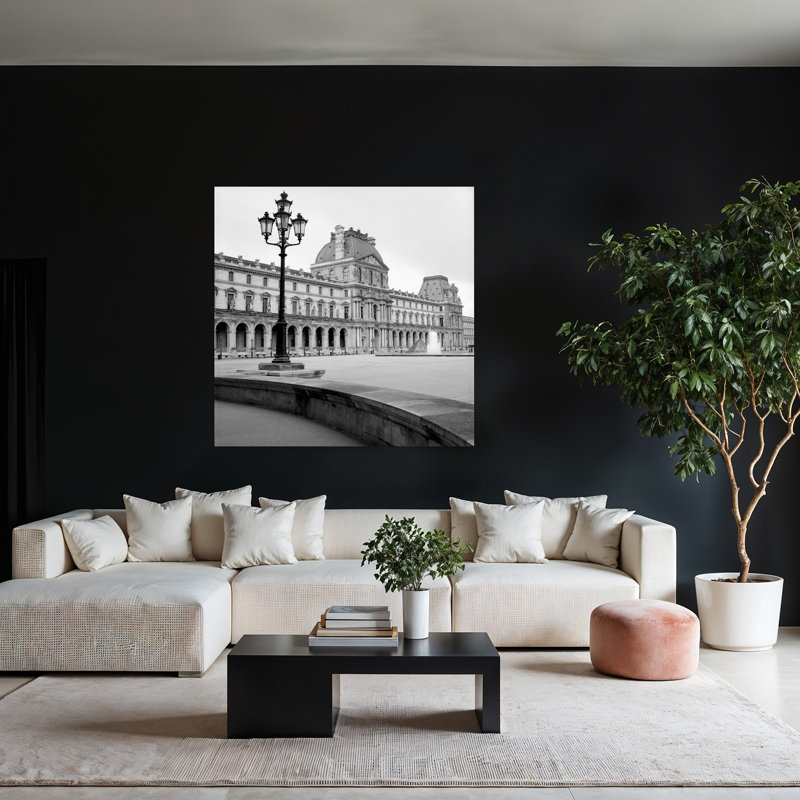 Paris 19, architecture contemporaine, art, H 48 po x l 48 po