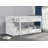 Transitional Style Low Bunk Bed Reversible Storage Drawers Staircase White Finish Mattress Ready Bedroom Furniture